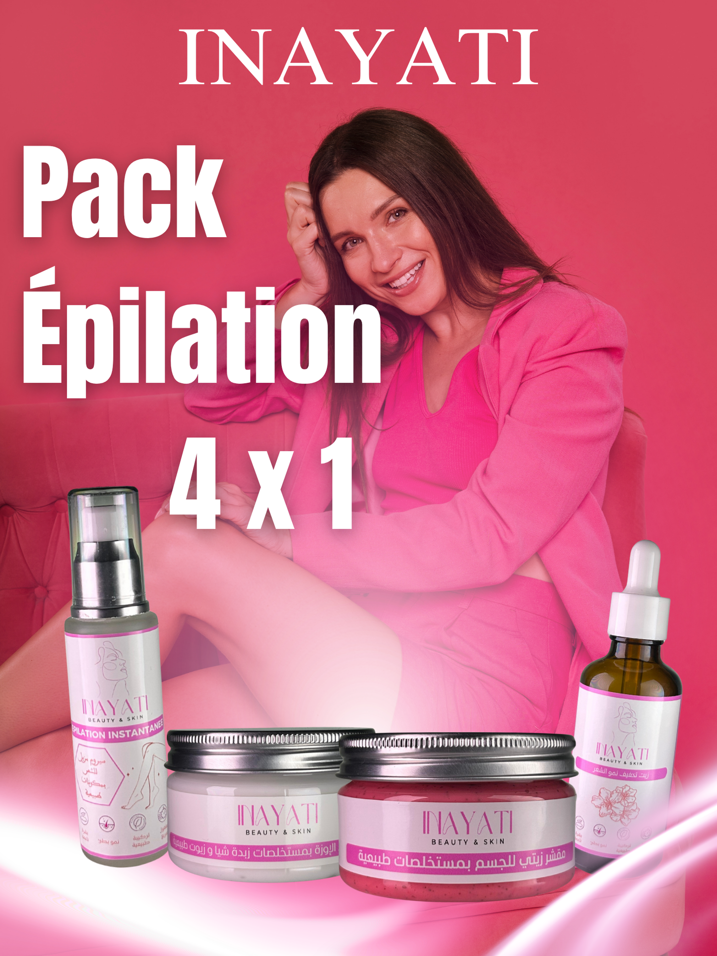 Pack d'épilation INAYATI